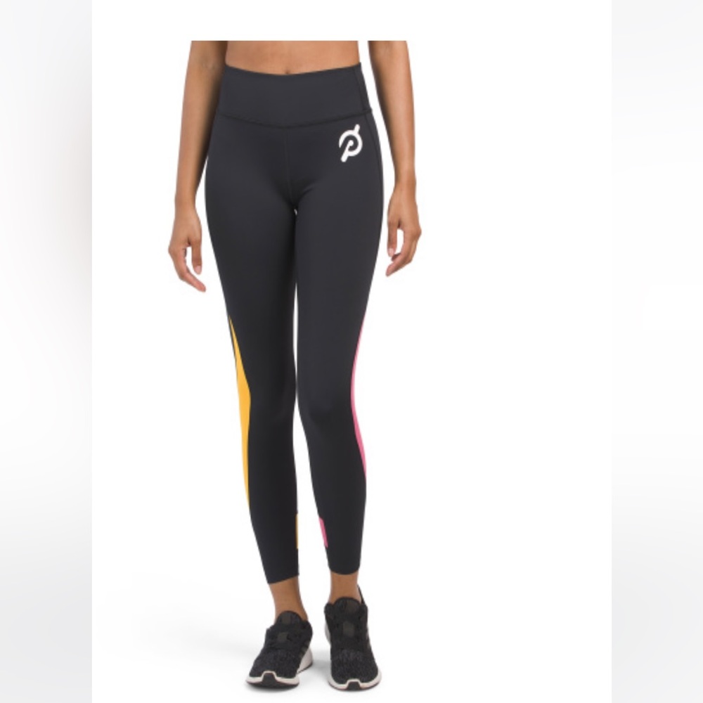 Peloton color block Mid Rise Leggings size small